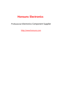 HMC828LP6CE - HONSUNS A Professional Agent Of Electronic