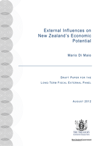 External Influences on New Zealand`s Economic