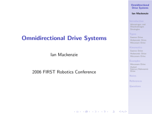 Omnidirectional Drive Systems