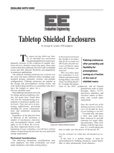 Tabletop Shielded Enclosures - ETS