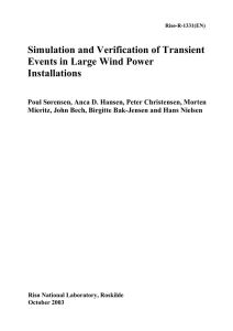 Simulation and verification of transient events in large