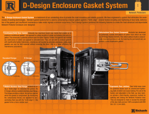 D-Design Enclosure Gasket System