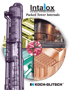 Packed Tower Internals - Koch