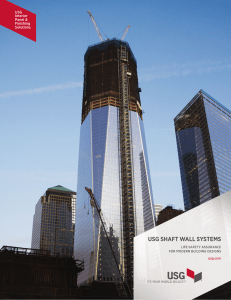 USG Shaft Wall Systems Catalog (English)