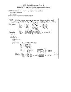 HW Set VIII– page 1 of 8 PHYSICS 1401 (1) homework
