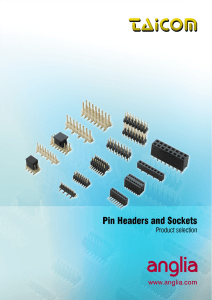 Taicom Pin Headers and Sockets Product Selector