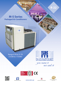 SKM Packaged Air Conditioners MS Series