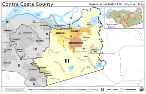 Map - Contra Costa County