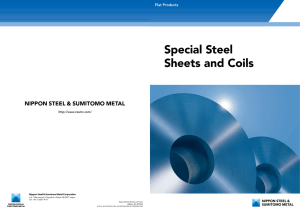 Special Steel Sheets and Coils