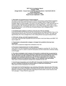 SPP TLR 5 Investigation Report Flowgate 15940 (Osage