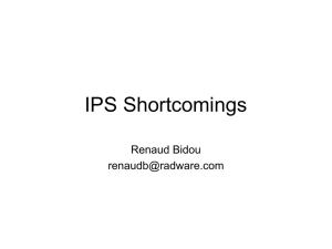 IPS Shortcomings