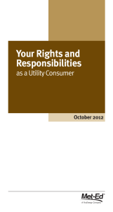 Your Rights and Responsibilities