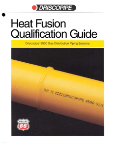 6500 Driscopipe® Heat Fusion Guide