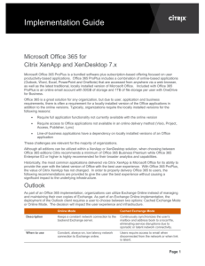 Office 365 Deployment Guide