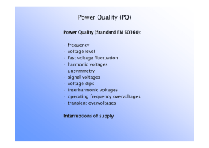 Power Quality (PQ)