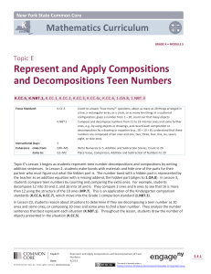 Represent and Apply Compositions and