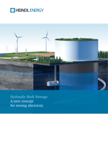 Hydraulic Rock Storage A new concept for storing