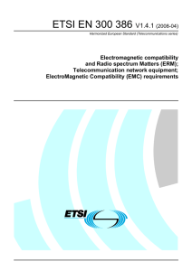ETSI EN 300 386 V1.4.1 (2008-04)