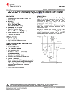 INA271-HT - Texas Instruments