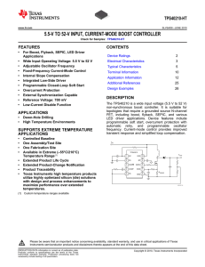 TPS40210-HT - Texas Instruments