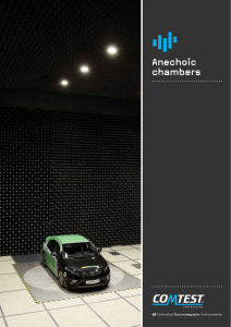 Anechoic chambers - EMC Partner France
