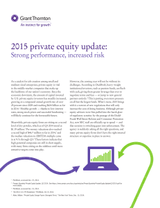 2015 private equity update