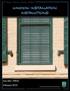 general installation instructions