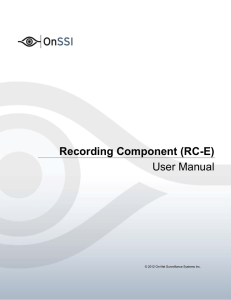 RC-E Manager