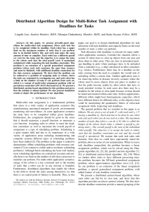 Distributed Algorithm Design for Multi