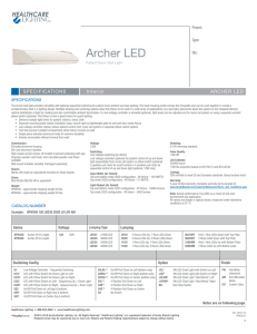 Archer LED - Acuity Brands