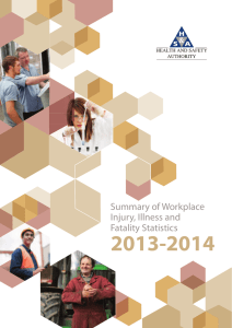 Summary of Workplace Injury, Illness and Fatality Statistics