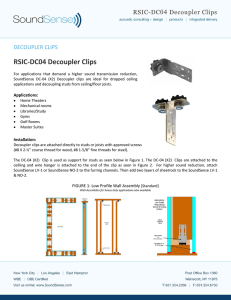 RSIC-DC04 Decoupler Clips