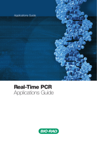 Real-Time PCR Applications Guide - Gene