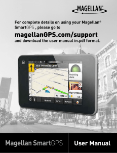 Magellan SmartGPS - Magellan support