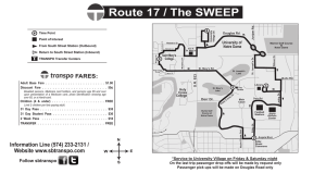 Route 17 / The SWEEP