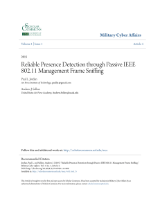 Reliable Presence Detection through Passive IEEE 802.11
