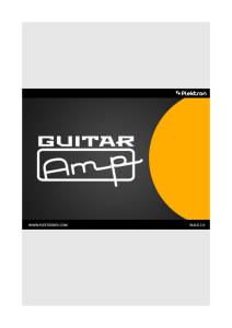 Guitar Amp 2 Free Edition Manual