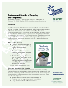 Environmental Benefits of Recycling and Composting