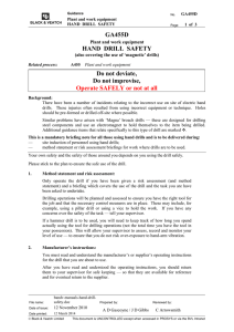 hand drill safety - Health and Safety Hub