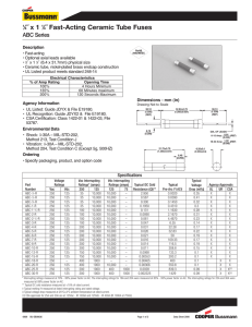 Data Sheet - Allied Electronics