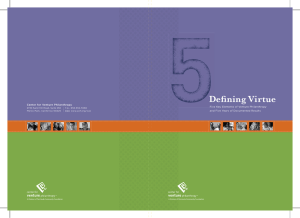 Center for Venture Philanthropy and Five Years of Documented