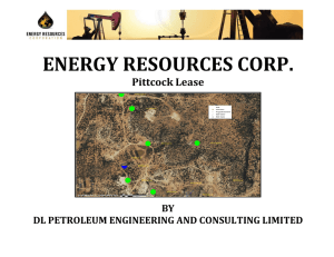 energy resources corp. pittcock lease texas