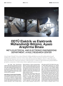 ODTÜ Elektrik ve Elektronik Mühendisliği Bölümü, Ayaslı Araştırma