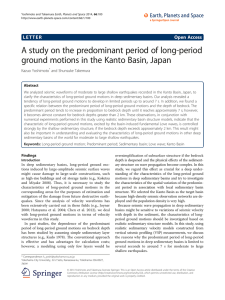 A study on the predominant period of long