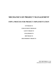 mechanics of project management