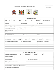 MSG SMS Application Form