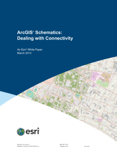 ArcGIS Schematics: Dealing with Connectivity