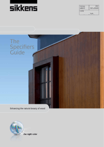 The Specifiers Guide - Dulux Trade Paint Expert