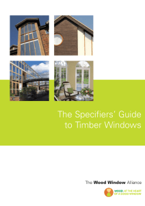 The Specifiers` Guide to Timber Windows
