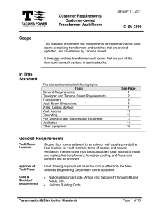 Scope - Tacoma Public Utilities